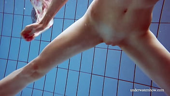 Hanging big fit boobs of martina are tasty looking