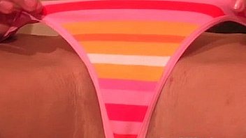 Addison has two holes up the crotch