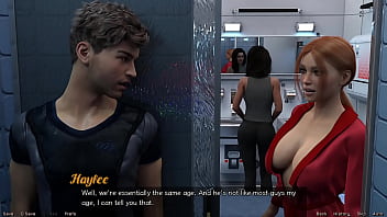 Stranded in space #72 nearly caught by big tits indian milf