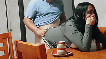 I fucked my stepmother while she was clearing the table I fucked my stepmother while she was clearing the table