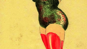 Vintage erotic drawings