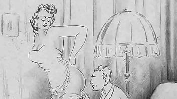 Vintage erotic drawings