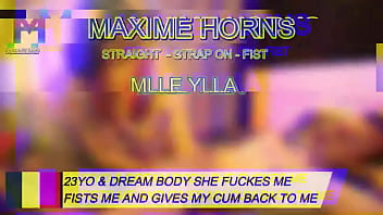 Elle me domine elle m’ouvre elle me fait giclergode fist suce et un baiser chargé de foutre pour finirml