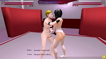 Blake vs vania kinky fight club femdom sexfight