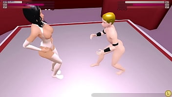 Blake vs vania kinky fight club femdom sexfight