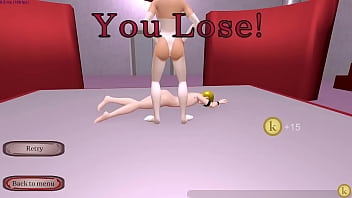 Blake vs vania kinky fight club femdom sexfight