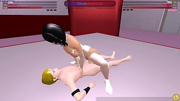 Blake vs vania kinky fight club femdom sexfight