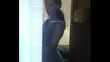 Jade washing clothes teases her neighbor until he jumps over the wall and cums inside her in the laundry room at home trailer 01