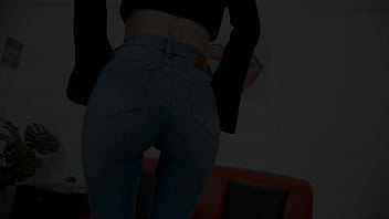 Huge cameltoe on very skinny babe wearing super tight jeans and a amazing round butt Huge cameltoe on very skinny babe wearing super tight jeans and a amazing round butt