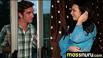 Naughty chick gives an amazing japanese massage 11