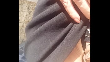 Super chaud aujourd'hui alors je me suis aérée en marchant