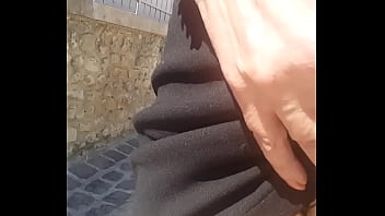 Super chaud aujourd'hui alors je me suis aérée en marchant