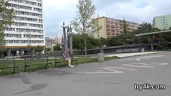 Ideal kitten gives a blowjob in pov and gets tight pussy plowed