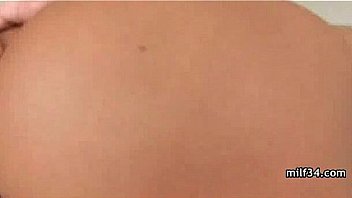 Horny big tit blonde milf nails a stud