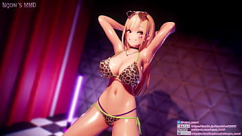 Dynamic hip swing dance remix