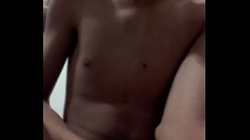 Teen boy slowly masturbates