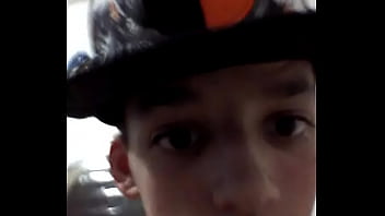 Teen boy slowly masturbates