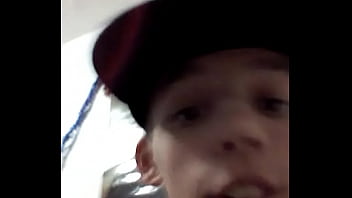 Teen boy slowly masturbates