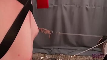 Device bondage blowjob challenge with darttechstudios is live