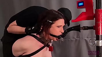 Device bondage blowjob challenge with darttechstudios is live