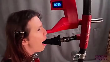 Device bondage blowjob challenge with darttechstudios is live