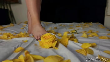 Ignoring you while you worship my beautiful feet