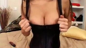 Pornstar with mouth watering jugs