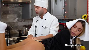 Cooks helper khloe gets ass fucked