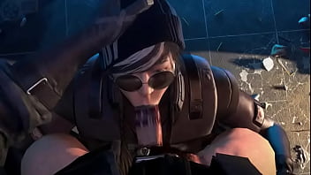 A teammate helps ya cool off after a intense match in r6