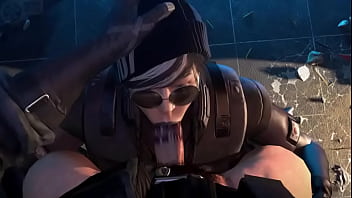 A teammate helps ya cool off after a intense match in r6