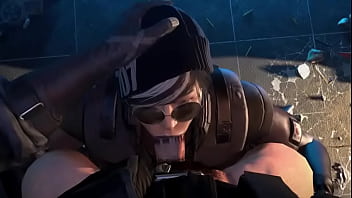 A teammate helps ya cool off after a intense match in r6