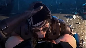 A teammate helps ya cool off after a intense match in r6