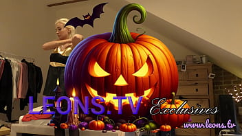 Tiny thongs and no panties leggings try on haul turns into a halloween party with daisy eve sylvia and lucie at leon lambert place with many different costume and uniforms