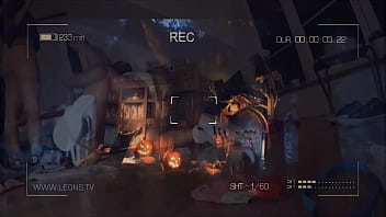 Tiny thongs and no panties leggings try on haul turns into a halloween party with daisy eve sylvia and lucie at leon lambert place with many different costume and uniforms