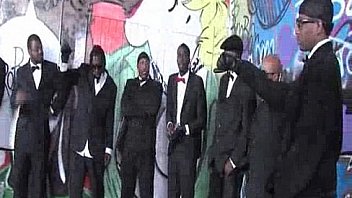 Hot brunette services black men group