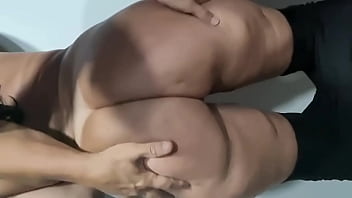 Some slaps on my butt on slow motion