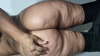 Some slaps on my butt on slow motion