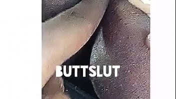 Me finger butt fucking this slut to my knuckles