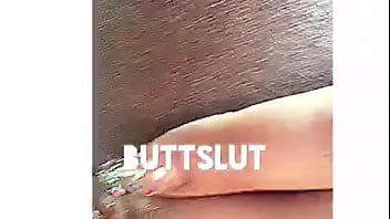 Me finger butt fucking this slut to my knuckles