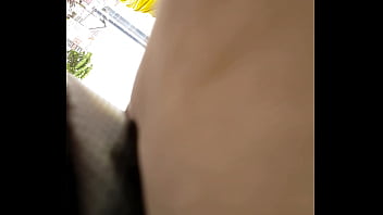 Yellow skirt on the street