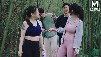 Outdoor sex ｜father's day 4p climb to the top