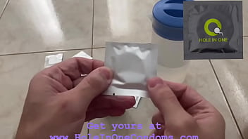 Filled creampie condom tampering cum inside asks for semen deep inside Filled creampie condom tampering cum inside asks for semen deep inside