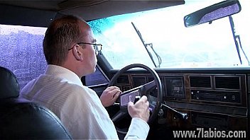 Fucking in a limo