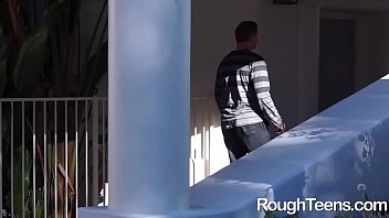 Awesome boobs teen sucking dick and pounded mercilessly