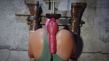 All the sudden drill starts to fuck her super fast