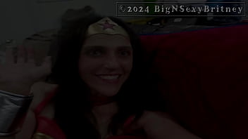 Big n sexy britney “wonder woman makes superman’s day” full length video