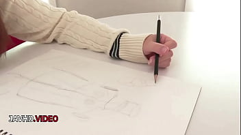 Japanese teacher's private lesson turns passionate after class Japanese teacher's private lesson turns passionate after class