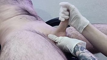 Nurse shaves patient's groin and ends with happy ending