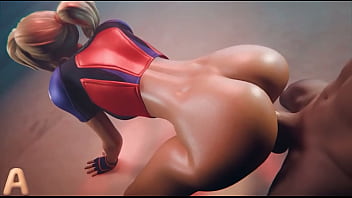 Blonde fortnite girl backshots
