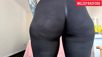 Big tits milf sheer leggings melody radford porn